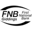 First National Bank of Giddings logo