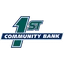 1st Community Bank logo