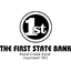 The First State Bank logo