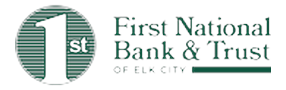 First National Bank & Trust, Elk City, Oklahoma logo