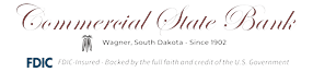 Commercial State Bank of Wagner logo