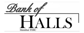 Bank of Halls logo