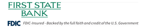 First State Bank logo