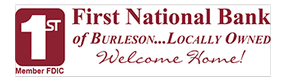 First National Bank of Burleson logo