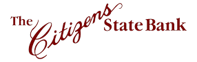 The Citizens State Bank logo