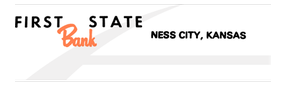 The First State Bank logo