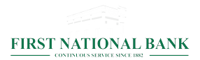 The First National Bank of Frederick logo