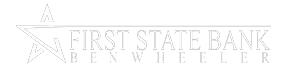 First State Bank of Ben Wheeler, Texas logo
