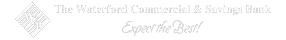 The Waterford Commercial and Savings Bank logo