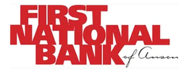 The First National Bank of Anson logo
