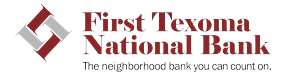 First Texoma National Bank logo