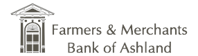 Farmers and Merchants Bank of Ashland logo