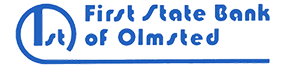 First State Bank of Olmsted logo