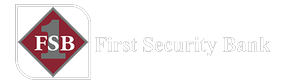 The First Security Bank logo