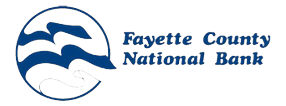 The Fayette County National Bank of Fayetteville logo