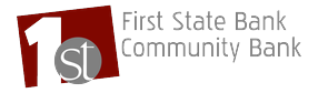 First State Bank logo