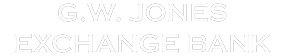 G.W. Jones Exchange Bank logo