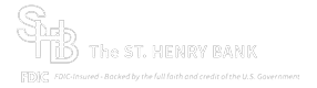 The St. Henry Bank logo
