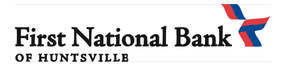 First National Bank of Huntsville logo