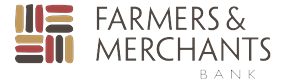 The Farmers and Merchants Bank logo