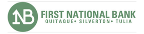 The First National Bank of Quitaque logo