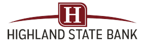 Highland State Bank logo