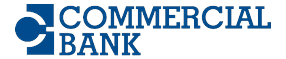 The Commercial Bank logo
