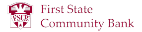 First State Community Bank logo