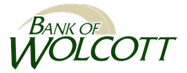 Bank of Wolcott logo