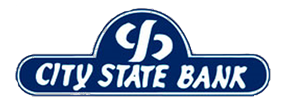 The City State Bank logo