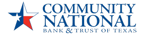 Community National Bank & Trust of Texas logo