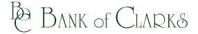 Bank of Clarks logo