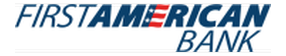 First American Bank logo