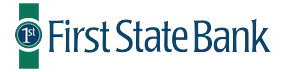 First State Bank logo