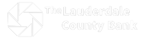 The Lauderdale County Bank logo