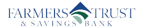 Farmers Trust & Savings Bank logo
