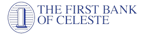 The First Bank of Celeste logo