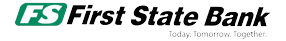 First State Bank logo