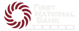 First National Bank, Cortez logo