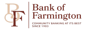 Bank of Farmington logo