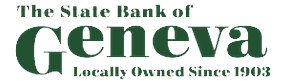 The State Bank of Geneva logo